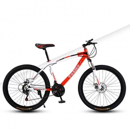 Unknow Mountain Bike Unknow Bici per Bambini, Mountain Bike, Bici da Studente, 24 Pollici, Bicicletta a velocit variabile, Freni a Disco Bici Adulti Uomini e Donne in Mountain Bike velocit variabile Assorbimento degl