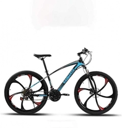 WCY Mountain Bike Variabile adulti Velocità Mountain bike, biciclette doppio disco freno, Spiaggia motoslitta biciclette, l'aggiornamento ad alta acciaio al carbonio Telaio, 26 pollici Ruote 5-27 (Colore: Arancione, Di