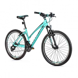 Leader Fox Bici Velo - Muscolo per mountain bike 26 Leader Fox mxc 2020 da donna, 7 V, telaio 18 pollici, colore: verde