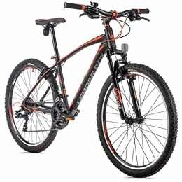 Leader Fox Bici Velo - Muscolo per mountain bike 26 Leader Fox mxc 2022, da uomo, 8 V, telaio da 16 pollici, colore: Nero opaco