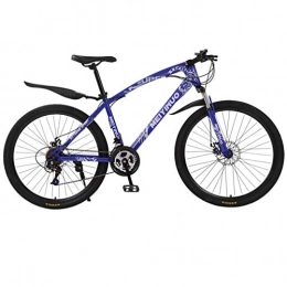 WEIWEI Mountain Bike weiwei 26 Pollici Mountain Bike, Portatile Ammortizzatori Cambio A velocità Biciclette per Studenti, Freno A Disco Fibra di Carbonio Ciclismo All'aperto Scooter A Piedi-L 24 Marce