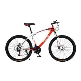 WGFGXQ Mountain Bike WGFGXQ Bicicletta da Mountain Bike Ruote da 24 Pollici Doppio Freno a Disco Uomini e Donne 21 Ruota a Raggi a velocità variabile Bicicletta per Studenti