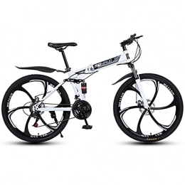 WGYDREAM Mountain Bike WGYDREAM Mountainbike Bici Bicicletta MTB in Bicicletta, 26 Pollici Ruote - 21 / 24 / 27 Costi Shimano Leggeri MTB Mountain Bike (Color : White, Size : 27 Shimano Speed)