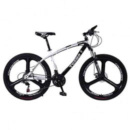 WJJ Mountain Bike WJJ Mountain Bike Bici da Strada Mountain Bike Bici Adulta Mountain Bike MTB Strada Biciclette for Uomini e Donne 24 / 26in Ruote Regolabile velocità Doppio Freno a Disco Mountain Bike Bici da Strada