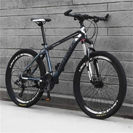 WJSW Mountain Bike WJSW Mountain Bike da 26 Pollici per Freni a Doppia Sospensione / Freni da Uomo Adulto, Bicicletta Sportiva per Il Tempo Libero (Colore: Frassino Nero, Dimensioni: 27 velocità)