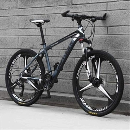 WJSW Bici WJSW Mountain Bike Fuoristrada a velocità variabile, Mountain Bike da smorzamento da 26 Pollici (Colore: Frassino Nero, Dimensioni: 27 velocità)