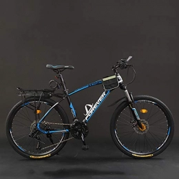 WLWLEO Mountain Bike WLWLEO 24 Pollici Mountain Bike Doppio Assorbimento di Scossa velocità variabile Mountain Bike Doppio Freno a Disco all Terrain Bicicletta della Montagna per l'adulto Adolescente, B, 24" 24 Speed