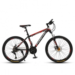 WLWLEO Mountain Bike WLWLEO Mountain Bike della Bicicletta per Adulti Diciottenni, Leggero 24 Pollici Ragazze Bike con Assorbimento di Scossa Aperti Sport Outroad Biciclette, D, 24" 21 Speed