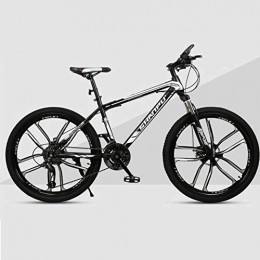 WND Bici WND Mountain Bike   Speed ​​Adult Road Racing Bicicletta Ultraleggera a Una Ruota, Nera, 26 Pollici