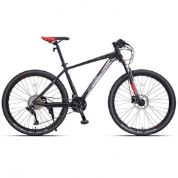 WPW Bici WPW Mountain Bike da 26 Pollici, Bici da Strada a 33 velocità, Forcella Anteriore Ammortizzante, Bici MTB a Sospensione Completa per Uomo O Donna (Color : 33-Speed Red, Taglia : 26inches)