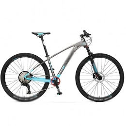 WPW Bici WPW Mountain Bike per Adulti, Ruote da 29 Pollici, Telaio in Lega da Uomo / Donna MTB, 13 velocità, Freni A Disco Forcella Olio E Gas (Color : 13-Speed Blue, Taglia : 29inch)