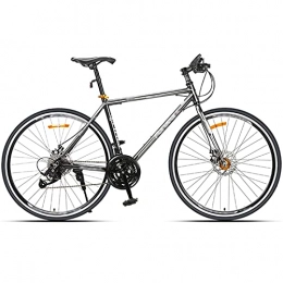 WPW Mountain Bike WPW Ruote da 27, 5 `` Mountain Bike, MTB in Lega di Alluminio a 27 velocità, Bici da Strada con Freni a Doppio Disco - Uomo Donna (Color : Nero, Taglia : 27.5 Inches)