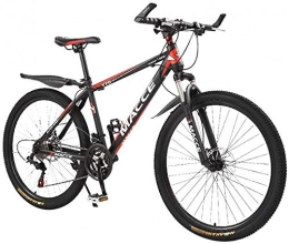 WSJYP Mountain Bike WSJYP Mountain Bike Fuoristrada da 26 Pollici, Doppia Bicicletta da Montagna a 24 velocità Ammortizzante per Uomini Donne, E