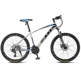 WYBD.Y Mountain Bike WYBD.Y Professione 24 Alta qualità Mountain Bike Unisex Ruota da 27, 5 Pollici MTB Sospensioni Anteriori Freni A Disco Meccanici, Blu