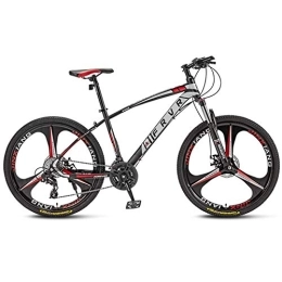 WYBD.Y Mountain Bike WYBD.Y Studente Figlio Alta qualità Mountain Bike 24 Ogni Tipo di Terreno Unisex Telaio in Alluminio da 26 Pollici Freni A Disco Meccanici Sospensioni Anteriori, Rosso