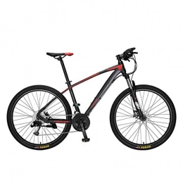 WYN Bici WYN Mountain Bike 26  inch Steel 33 Speed Bicycle Cross Country Racing  Integrated Wheel Aluminum, Black And Red, 26 * 19(175-185cm)