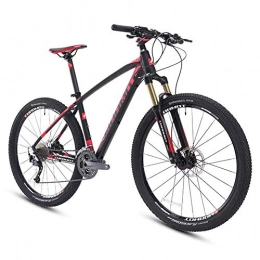 XHCP Mountain Bike XHCP Bici da Mountain Bike Mountain Bike, Mountain Bike da 27, 5 Pollici Hardtail Mountain Bike, Mountain Bike 27 velocit in Alluminio, Sedile Regolabile da Donna per Uomo, Nero, Nero