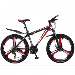 XIAOFEI Mountain Bike XIAOFEI Mountain Bike, Biciclette per Adulti E Maschili velocità Variabile off Road Racing, Forcella Anteriore Ammortizzante 24 / 26 Pollici, Telaio Addensat, B1, 26 21S