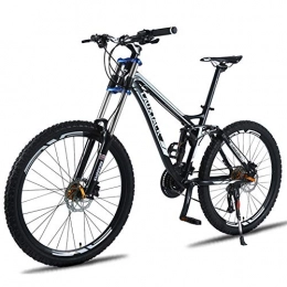 XNEQ Mountain Bike XNEQ 24 Freno a Disco / 27 Olio velocit Freno Gi Mountain Bike, variabile off-Road velocit Morbida Coda della Bicicletta, Doppio Olio Freni a Disco, Assorbimento di Scossa, Nero, 24 Speed