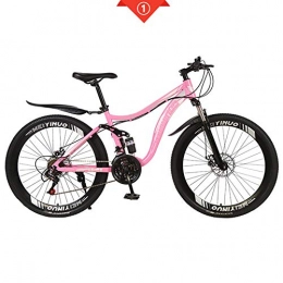 XNEQ Mountain Bike XNEQ Mountain Bike per Adulti con Ammortizzatore da 26 / 24 / 27 velocità da 26 Pollici, Bicicletta da Studente con Ruote da 40 Coltelli, 1, 21