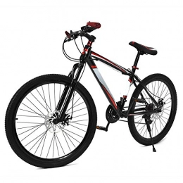 XQAQX Mountain Bike XQAQX Bici, Bicicletta, Bici da 26 Pollici, Freno a Doppio Disco da 26 Pollici a 21 velocità Smorzamento Mountain Bike Adulti Adolescenti