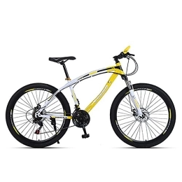 XUDAN Mountain Bike XUDAN Bicicletta Mountain Bike, 24 / 26 Pollici 21 / 24 / 27 / 30 Bici da Corsa Full-Suspension Strada, Telaio in Acciaio al Carbonio, Freni A Doppio Disco, Bici Sportive Adulti Maschili Femminili