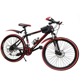 Xywh Mountain Bike Xywh Sistema frenante a Doppio Disco Biciclette 20 / 22 / 24 / 26 Pollici Alto tenore di Carbonio Telaio in Acciaio Auto a velocità variabile Adulta della Bicicletta off-Road Racing