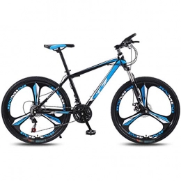 YHDP Bici YHDP Adulti Mountain Bike, velocit Variabile 26 Pollici Freno A Doppio Dischi Biciclette Fuoristrada, con Sedile Regolabile Full Suspension Bicicletta 21 velocit Nero G 26inch