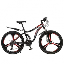 ZCPDP Mountain Bike ZCPDP Mountain Bike 26 Pollici 21 velocità Bicicletta Telaio in Acciaio al Carbonio Fat Man Bicicletta Meccanico Doppio Freno a Disco Bicicletta per Adulti