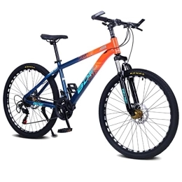 zcyg Mountain Bike zcyg Mountain Bike per Adulti, 24 velocità, Ruote da 26 Pollici, Telaio in Alluminio, Freni A Disco, Colori Multipli(Size:26inch, Color:D)