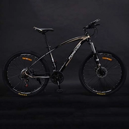 ZTIANR Mountain Bike ZTIANR Mountain Adulta della Bicicletta 26 Pollici 24 velocità Fuoristrada Urti A velocità Variabile Dell'ammortizzatore Uomini E Donne Bicicletta Bicicletta, d'oro