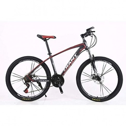 ZUQIEE Mountain Bike ZUQIEE Mountain Bike. Sport all'Aria Aperta Mountain Bike 2130 Costi 26" Ruote a Raggi della Bici a Doppio Disco Freno Forcella Biciclette Sospensione Antislip (Color : Black, Size : 30 Speed)