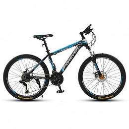 ZWPY Mountain Bike ZWPY Mountain Bike per Adulti, Biciclette Fuoristrada in Acciaio al Carbonio, Ruote da 26 Pollici, Bicicletta A 21 velocit, MTB Sospensioni, Freni A Doppio Disco, Ruote A Raggi