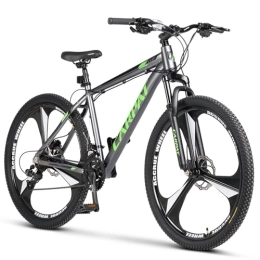 ZYLOYAL10 Mountain Bike ZYLOYAL10 CARPAT Sport Mountain Bike 27, 5 pollici per uomo e donna, 21 marce, cambio a catena a 21 marce, telaio in alluminio MTB, freno a disco idraulico), cerchioni in magnesio Hardtail bicicletta