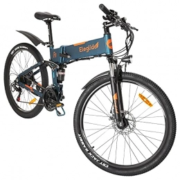 Eleglide Bicicleta de montaña eléctrica plegables Bicicletas electricas Plegables Eleglide F1, Bicicleta de montaña, Bicicleta Adulto, Bicicletas Mujer montaña de 26", Motor 250 W, batería extraíble 10, 4 Ah, Shimano 21 velocidades transmisión