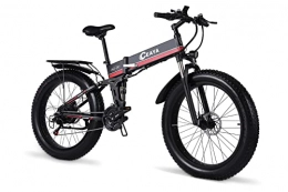 Ceaya Bicicleta de montaña eléctrica plegables CEAYA Bicicleta Electrica Plegable Ebike Montaña Fat Bike, Bateria para 48v 12.8Ah, 26 Pulgadas