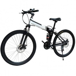 MYMGG Bicicleta MYMGG Bicicletas Plegables Velocidad 21 (24 Velocidades, 27 Velocidades) Bicicleta De Carretera Bicicleta De Carretera Bicicletas De Doble Disco Freno, Negro, 27 Speed