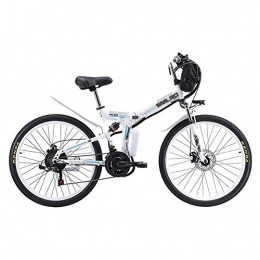 TOPYL Bicicleta de montaña eléctrica plegables TOPYL Plegable Porttil Litio-Ion Batter Bici Electrica, Rueda De 26 Pulgadas 21 Velocidad Bicicletas Electricas, Bicicleta Electrica Bicicleta De Montaa para Adultos