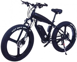 RDJM Bicicleta Bici electrica, Batería de litio de 26 pulgadas Fat Tire Bicicleta eléctrica 48V 10Ah / 15Ah de gran capacidad de la ciudad de adulto E-Bikes 21 / 24 / 27 / 30 plazos de envío eléctrico de la bicicleta de m