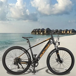 CM67 Bicicleta Bicicleta Eléctrica de Montaña 250 W Motor Mountain Bike de 27, 5 Pulgadas Bicicleta eléctrica Inteligente Shimano 7 Velocidades Amigo Fiable para Explorar