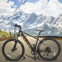 CM67 Bicicleta Bicicleta Eléctrica de Montaña Batería Extraíble de 36V 10Ah Mountain Bike de 27, 5 Pulgadas E-Bike MTB Pedal Assist Shimano 7 Velocidades Compañero Fiable para el día a día