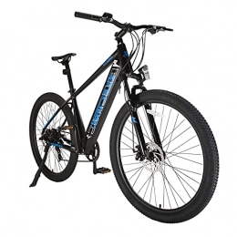 CM67 Bicicleta Bicicleta Eléctrica de Montaña de 27, 5" 250 W Motor Mountain Bike de 27, 5 Pulgadas E-Bike Engranaje De 7 Velocidad De Shimano Amigo Fiable para Explorar