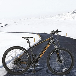 CM67 Bicicleta Bicicleta Eléctrica de Montaña de 27, 5" Batería Extraíble de 36V 10Ah Mountain Bike de 27, 5 Pulgadas Bicicleta eléctrica Inteligente Engranaje De 7 Velocidad De Shimano Amigo Fiable para Explorar