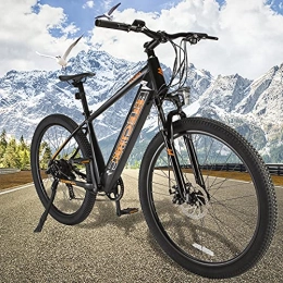 CM67 Bicicletas de montaña eléctrica Bicicleta Eléctrica de Montaña Mountain Bike de 27, 5 Pulgadas 250 W Motor E-Bike MTB Pedal Assist Urbana Trekking
