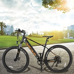 CM67 Bicicleta Bicicleta Eléctrica para Adultos 250 W Motor Mountain Bike de 27, 5 Pulgadas Bicicleta eléctrica Inteligente Shimano 7 Velocidades Amigo Fiable para Explorar