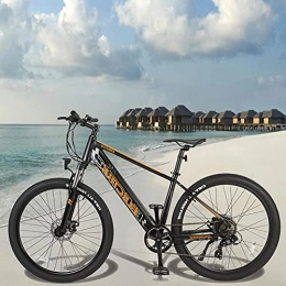 CM67 Bicicleta Bicicleta Eléctrica para Adultos Batería Extraíble de 36V 10Ah Mountain Bike de 27, 5 Pulgadas Bicicleta Eléctrica Urbana Engranaje De 7 Velocidad De Shimano Amigo Fiable para Explorar