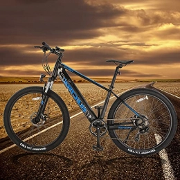 CM67 Bicicleta Bicicleta Eléctrica para Adultos Batería Litio 36V 10Ah Mountain Bike de 27, 5 Pulgadas E-Bike MTB Pedal Assist Shimano 7 Velocidades Amigo Fiable para Explorar