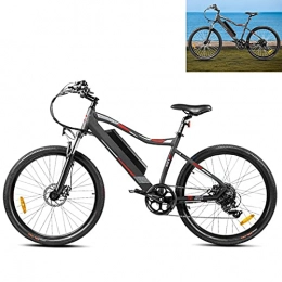 CM67 Bicicleta Bicicleta eléctrica Velocidad de conducción 33 km / h Bicicleta Capacidad de la batería de 11.6AH Bicicleta electrica montaña Tamaño de los neumáticos (660, 4 mm) Frenos de Disco mecánicos