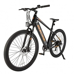 CM67 Bicicletas de montaña eléctrica Bicicleta eléctrica Velocidad máxima de conducción 25 km / h Bicicleta montaña Adulto Capacidad de la batería (AH) 10Ah Bicicleas Freno Frenos de Disco mecánicos Pantalla LCD, Negra