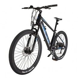 CM67 Bicicleta Bicicletas Velocidad máxima de conducción 25 km / h Bicicleta montaña Adulto Capacidad de la batería (AH) 10Ah Bicicletas eléctricas Freno Frenos de Disco mecánicos Pantalla LCD, Negra